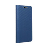 Kryt Forcell LUNA Book Carbon iPhone 11 Pro Max modrý