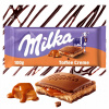 Milka mliečna čokoláda z alpského mlieka s príchuťou karamelu (toffee) 100 g