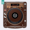Doto Design Skin CDJ-800 MK2 Mash-Up Espresso