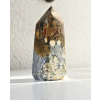Madagaskar Jaspis oceán obelisk (8 cm)