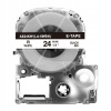 MaxOFFICE Alternatívna páska Epson AS24KW 24 mm x 8 m čierna potlač/biele pozadie