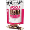 Pamlsky pro psy WOOLF, Duck&Rawhide twister, 100 g