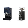 Gaggia New Classic EVO BC, blue + Eureka Mignon Libra, CR black