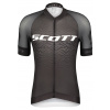Pánsky cyklistický dres Scott Shirt M's RC Pro SS – Black / White
