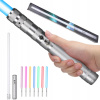 15 FARBA MIECZ ŚWIETLNY SVIETIACI RGB LIGHT-SABER HRAČKY KOVOVÝ DRŽIAK