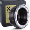 K&F Concept Nikon F Lenses to M43 MFT Lens Mount Adapter