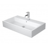 Duravit Vero Air - Umývadlo nábytkové, 80x47 cm, s prepadom, otvor na batériu, WonderGliss, biela 23508000271