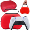 PUZDRO CASE ARTNICO PRE OVLÁDAČ PS5 DUALSENSE TVRDÉ KUFRÍK ŽLTÝ DRŽIAK