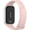 eses Silikónový remienok s rámčekom pre Xiaomi Smart Band 9 Active - Ružový