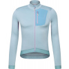 Cyklistický dres s dlhým rukávom Isadore Alternative Eco Fleece Long Sleeve Jersey - Slate L