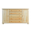 Casarredo DK-164 kombinovaná komoda bez morenia borovica