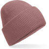 BEECHFIELD B 385R RECYCLED / Pletená čiapka s manžetou - rose Univerzálna
