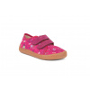 Froddo - Tenisky - Barefoot Canvas - Fuxia+ (Love) - 27