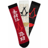 Assassin's Creed Shadows - Crew Socks (3Pack) Velikost: 35/38, Barva: Multicolor