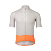 Dres POC Essential Road Logo Granite Grey/Zink Orange M