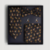 PAKO Lorente Bow kravata čierna, červená, strieborná, viacstoriovaná, zlatá (PAKO LORENTE CUFFLINKS SET SET)