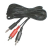 Tp Kábel TIPA JACK 3.5 stereo/2xCINCH 1,5m