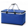 Skládací nákupní termo košík s víkem na zip rozměry 47x27x23cm