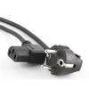 GEMBIRD Kabel síťový 1,8m VDE 220/230V napájecí, pravoúhlý konektor