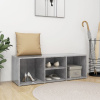 Skrinka na topánky betónová sivá 105x35x35 cm drevotrieska-ForU-804467