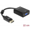 Delock Adaptér Displayport 1.2 samec > VGA samice černá