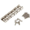 Fender Pure Vintage Strat Pat. Pend Saddle Kit Nickel Kobylka na gitaru
