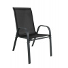 Záhradné kreslo Linder Exclusiv MC330880 STAPEL - čierne
