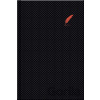 Notes poznámkový ELEGANT A5 138x205 mm linajkový čierny 96 listov