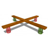 Playground System Pružinová hojdačka z agátu - Križovatka