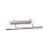 Nástenné svietidlo Ideal LUX Mirror-10 AP4 Nickel 017297