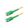 XtendLan simplexní patch kabel SM 9/125, OS2, SC(APC)-SC(APC), LS0H, 1m FOP-SCASCA-S-1-9