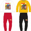 Paw Patrol - Tlapková patrola - Licencia Chlapčenské pyžamo - Paw Patrol 52042385, biela / červená Farba: Biela, Veľkosť: 116