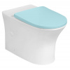 LEON RIMLESS WC misa pre kombi, spodný/zadný odpad, biela 201.421.4