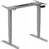 Výškovo nastaviteľný stôl AlzaErgo Table ET1 NewGen sivý (APW-EGET8200Y)