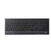 Súprava klávesnice a myši RAPOO 9500M Multi-mode Wireless Ultra-slim Desktop Combo Set (klávesnica. - šedá/metalická, myš - čierna)