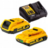 DCB115D2 Nabíjačka DCB115 + 2x 2Ah 18V batéria DCB183 DeWalt