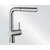 Blanco Dřezová baterie LINUS-S s vytahovací sprškou PVD steel 526242