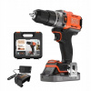Akumulátorový skrutkovač Black+Decker 18 V BCD383D1XK