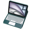 Puzdro s Bluetooth klávesnicou typu touchpad pre iPad Air 13 Gen6 (zelené)
