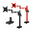 ARCTIC Z1 red - single monitor arm with USB Hub in (ORAEQ-MA007-GBA01)