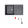 Set Sinks Amanda 860 Nanogrey + Mix 35