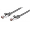 C-TECH CB-PP6F-1 patch, Cat6, FTP, 1m, šedý