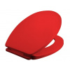 Sedacia doska BISK červená polypropylénová