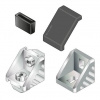 Bosch Rexroth Víčko rohového držáku, Polypropylen barva Šedá, pasuje do profilu: 20 x 20 mm