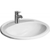 Jika Ibon - Jednootvorové umývadlo, 520 mm x 410 mm, biele H8130100001041