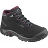 Salomon Shelter CS WP W black/ebony wine tasting 411105 dámské zimní nepromokavé boty - 38 EUR