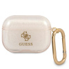 Guess GUAPUCG4GD kryt AirPods Pro zlato/zlatý Glitter Collection (Guess GUAPUCG4GD kryt AirPods Pro zlato/zlatý Glitter Collection)