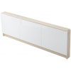 Cersanit Smat, nábytkový predný panel pre vane SMART 170cm, jaseň svetlý-biela lesklá, S568-026