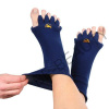 Happy Feet Adjustačné ponožky Navy Extra Stretch, veľkosť S (35-38)