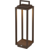 ab+ by Abert Resort prenosná stolní lampa Corten